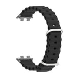 Cinturino per orologio traspirante in silicone MIJOBS Ocean, For Huawei Band 11 / Band 11 Pro