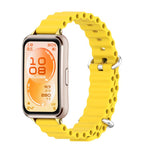 Cinturino per orologio traspirante in silicone MIJOBS Ocean, For Huawei Band 11 / Band 11 Pro