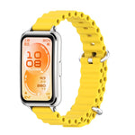 Cinturino per orologio traspirante in silicone MIJOBS Ocean, For Huawei Band 11 / Band 11 Pro