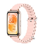 Cinturino per orologio traspirante in silicone MIJOBS Ocean, For Huawei Band 11 / Band 11 Pro