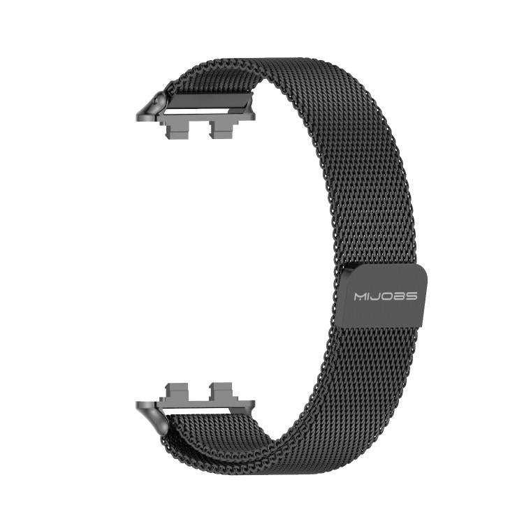 Cinturino per orologio MIJOBS Milanese magnetico in acciaio inossidabile, For Huawei Band 11 / Band 11 Pro