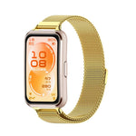 Cinturino per orologio MIJOBS Milanese magnetico in acciaio inossidabile, For Huawei Band 11 / Band 11 Pro