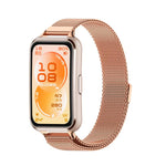 Cinturino per orologio MIJOBS Milanese magnetico in acciaio inossidabile, For Huawei Band 11 / Band 11 Pro