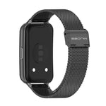 Cinturino per orologio MIJOBS in acciaio inossidabile con fibbia milanese., For Huawei Band 11 / Band 11 Pro