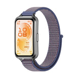 Cinturino per orologio MIJOBS in nylon traspirante con passanti, For Huawei Band 11 / Band 11 Pro