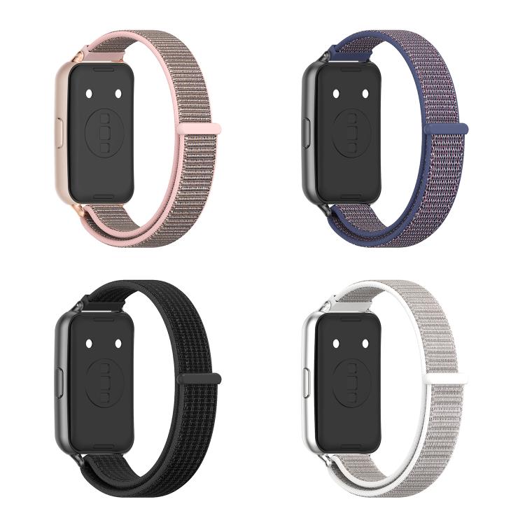 Cinturino per orologio MIJOBS in nylon traspirante con passanti, For Huawei Band 11 / Band 11 Pro