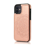 Custodia mandala in PU e TPU per iPhone 12 Mini