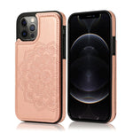Custodia mandala in PU e TPU per iPhone 12 Mini