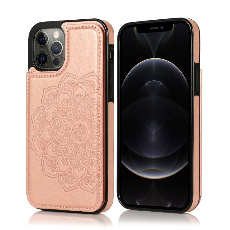 Custodia mandala in PU e TPU per iPhone 12 Mini