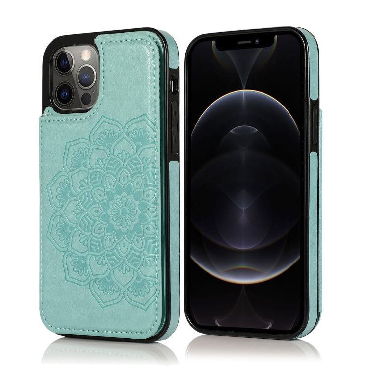 Custodia mandala in PU e TPU per iPhone 12 Mini