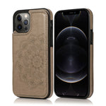 Custodia mandala in PU e TPU per iPhone 12 Mini