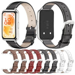 Cinturino per orologio MIJOBS in pelle bovina pieno fiore, For Huawei Band 11 / Band 11 Pro