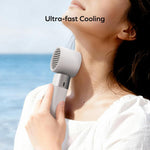 Ventilatore portatile pieghevole ad alta velocità MOMAX IF21 GO FREEZE con compressore di ghiaccio.