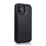 Custodia portafoglio in pelle PU e TPU per iPhone 12 e 12 Pro