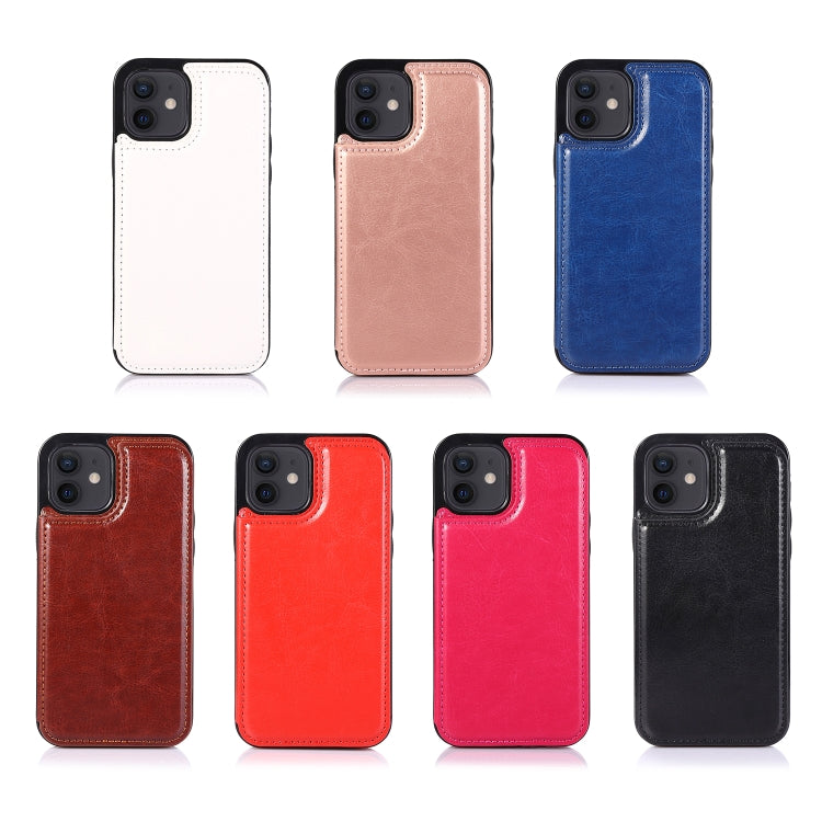 Custodia portafoglio in pelle PU e TPU per iPhone 12 e 12 Pro