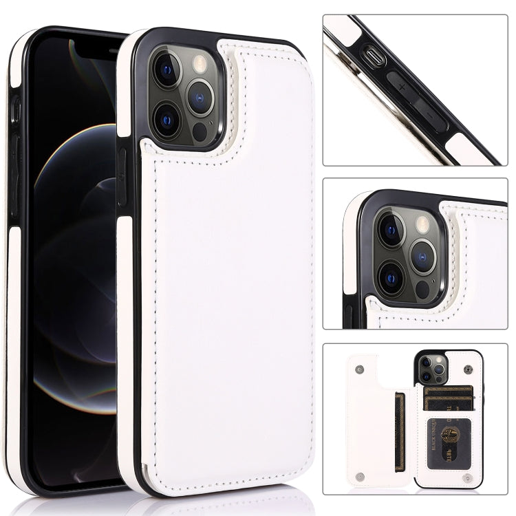 Custodia portafoglio in pelle PU e TPU per iPhone 12 e 12 Pro