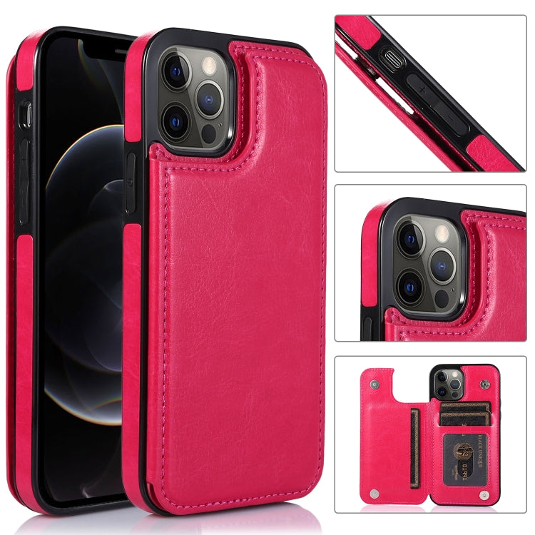 Custodia portafoglio in pelle PU e TPU per iPhone 12 e 12 Pro