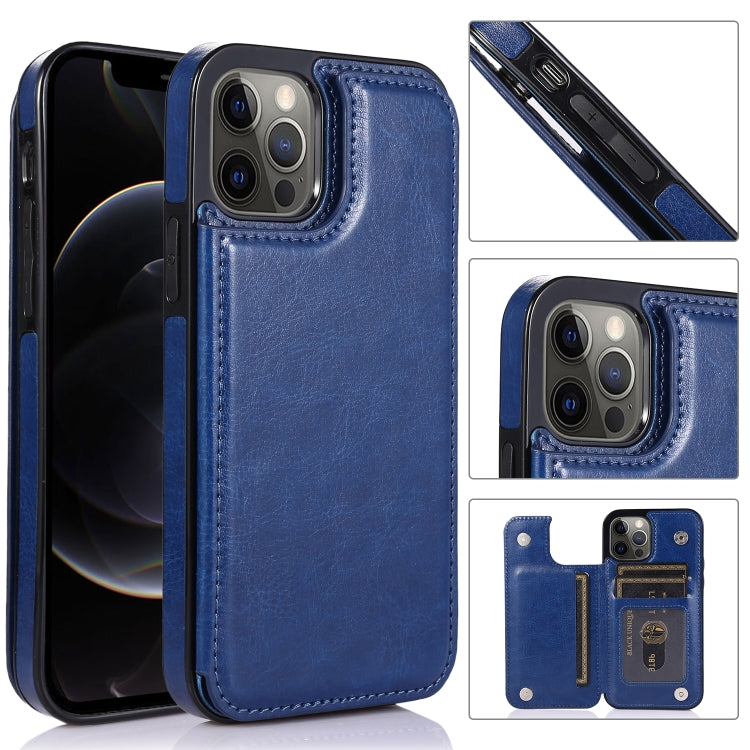 Custodia portafoglio in pelle PU e TPU per iPhone 12 e 12 Pro
