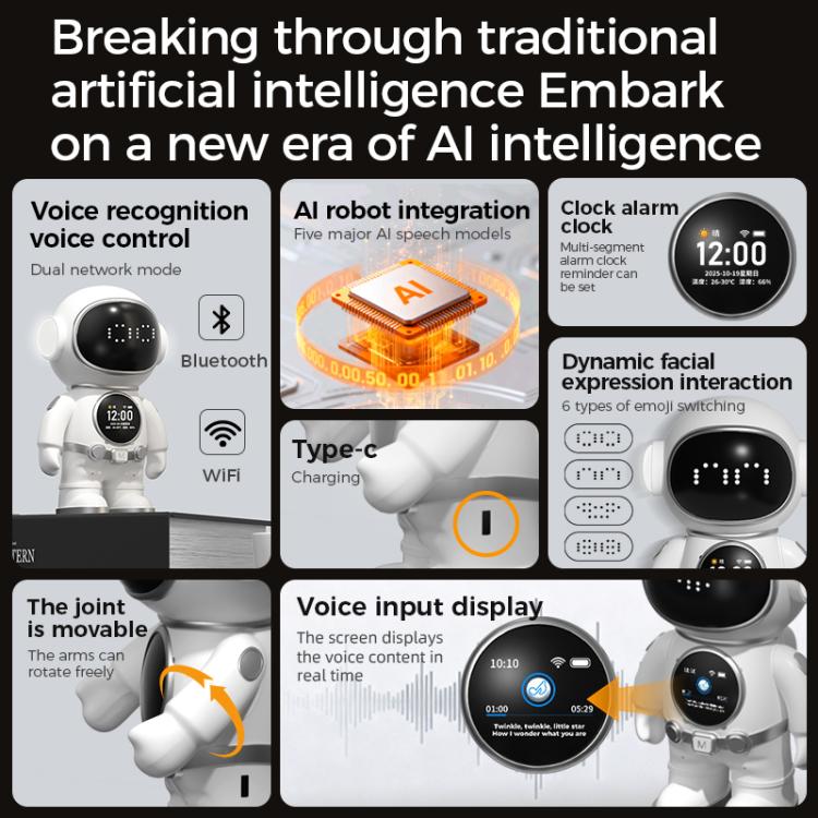 OBC8 Robot Giocattolo Compagno Intelligente con IA