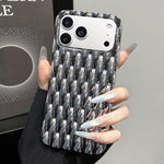 Custodia per telefono in TPU con texture attorcigliata galvanizzata e dissipazione del calore., For iPhone 17 Pro Max, For iPhone 17 Pro, For iPhone 17, For iPhone 16 Pro Max