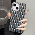Custodia per telefono in TPU con texture attorcigliata galvanizzata e dissipazione del calore., For iPhone 15 Pro, For iPhone 15 Plus, For iPhone 15, For iPhone 14 Plus