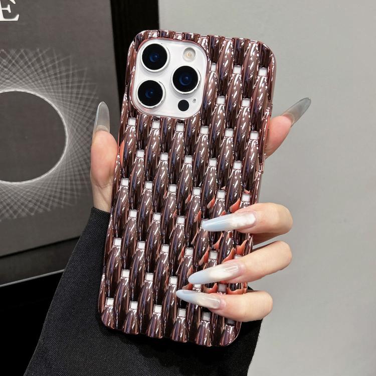 Custodia per telefono in TPU con texture attorcigliata galvanizzata e dissipazione del calore., For iPhone 12 Pro, For iPhone 11 Pro Max, For iPhone 11