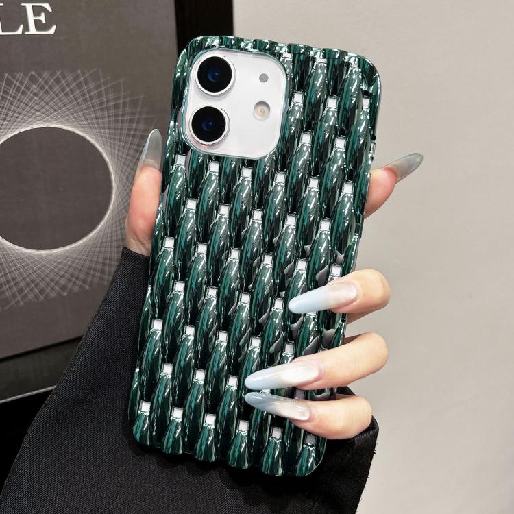 Custodia per telefono in TPU con texture attorcigliata galvanizzata e dissipazione del calore., For iPhone 12 Pro, For iPhone 11 Pro Max, For iPhone 11