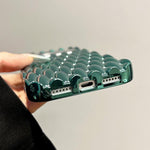 Custodia per telefono in TPU con texture attorcigliata galvanizzata e dissipazione del calore., For iPhone 15 Pro, For iPhone 15 Plus, For iPhone 15, For iPhone 14 Plus
