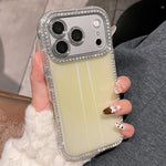 Custodia per telefono IMD PC in TPU con glitter Diamond Aurora su entrambi i lati, For iPhone 17 Pro Max, For iPhone 17 Pro, For iPhone 17, For iPhone 16 Pro Max