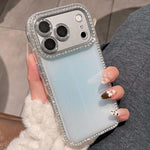 Custodia per telefono IMD PC in TPU con glitter Diamond Aurora su entrambi i lati, For iPhone 17 Pro Max, For iPhone 17 Pro, For iPhone 17, For iPhone 16 Pro Max