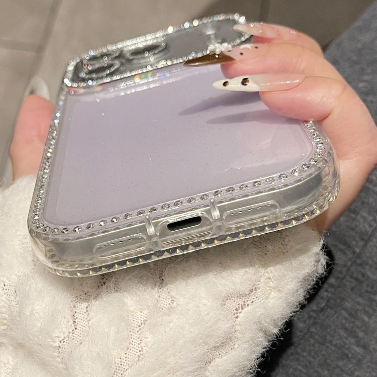Custodia per telefono IMD PC in TPU con glitter Diamond Aurora su entrambi i lati, For iPhone 14 Pro Max, For iPhone 13 Pro Max, For iPhone 13 Pro