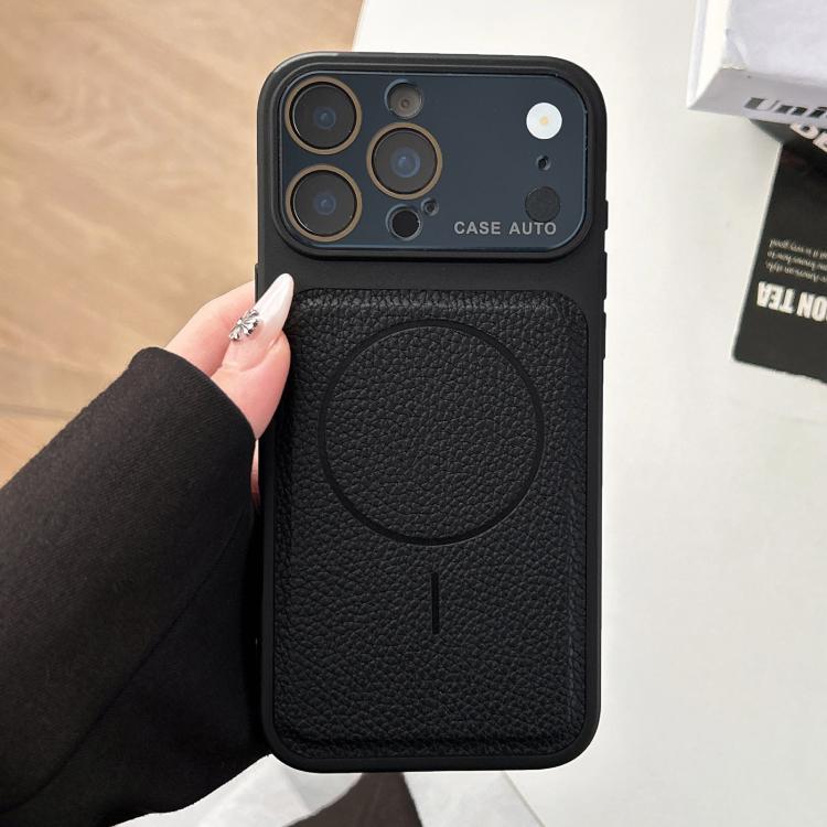 Si trasforma in 17 custodie magnetiche in TPU con texture effetto pelle di litchi., For iPhone 17 Pro Max, For iPhone 17 Pro, For iPhone 17, For iPhone 16 Pro Max