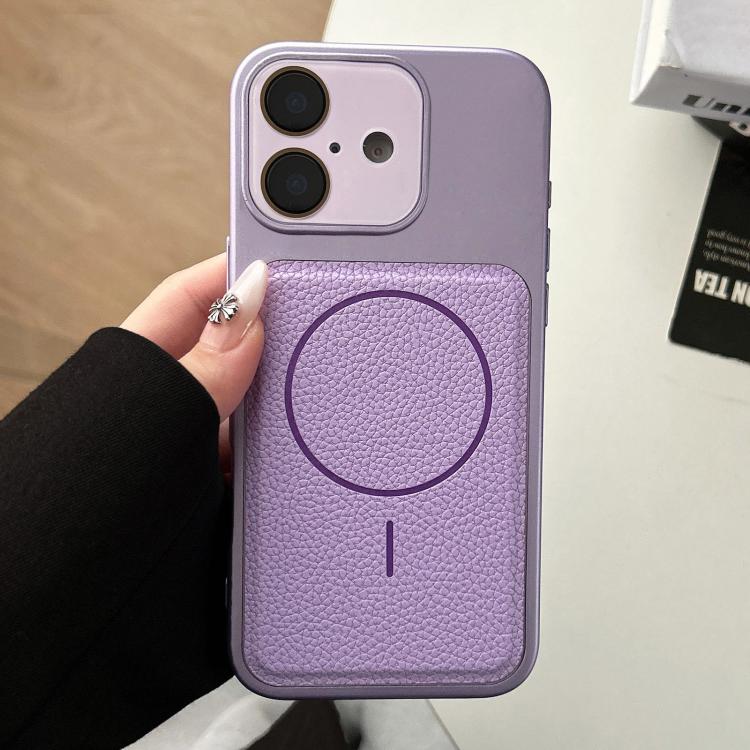 Si trasforma in 17 custodie magnetiche in TPU con texture effetto pelle di litchi., For iPhone 17 Pro Max, For iPhone 17 Pro, For iPhone 17, For iPhone 16 Pro Max