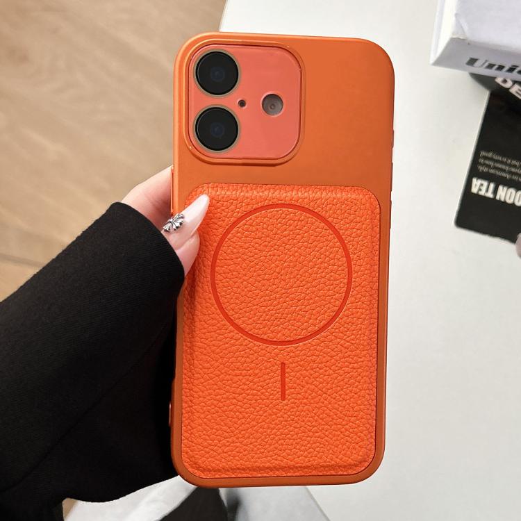 Si trasforma in 17 custodie magnetiche in TPU con texture effetto pelle di litchi., For iPhone 16 Pro, For iPhone 16 Plus, For iPhone 16, For iPhone 15 Pro Max