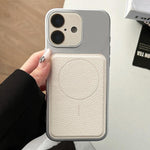 Si trasforma in 17 custodie magnetiche in TPU con texture effetto pelle di litchi., For iPhone 16 Pro, For iPhone 16 Plus, For iPhone 16, For iPhone 15 Pro Max