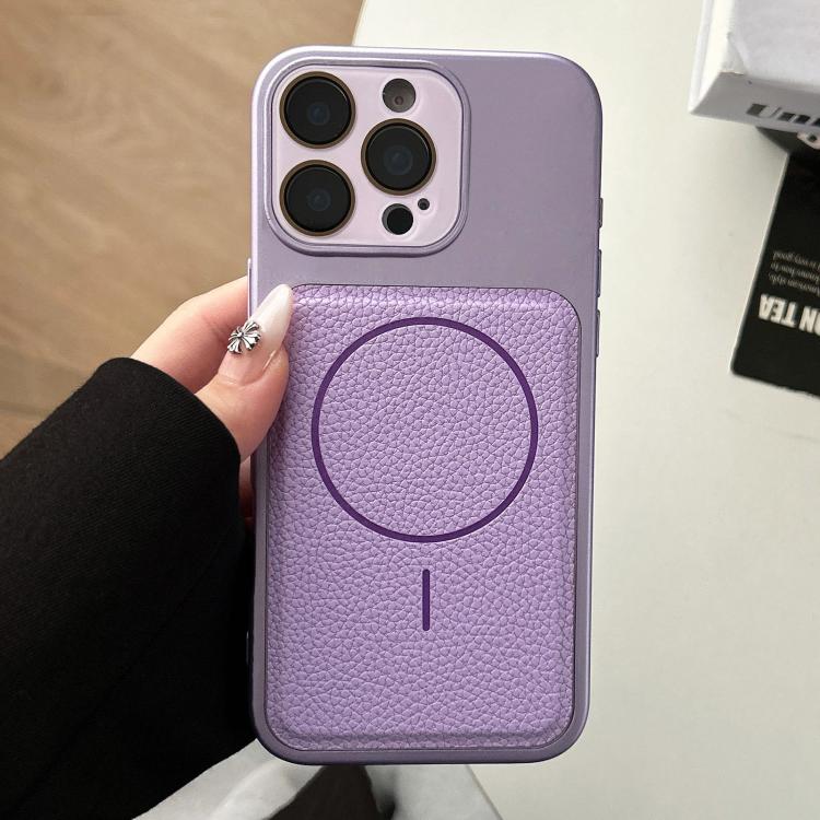 Si trasforma in 17 custodie magnetiche in TPU con texture effetto pelle di litchi., For iPhone 14, For iPhone 14 Pro, For iPhone 14 Pro Max, For iPhone 13 Pro Max
