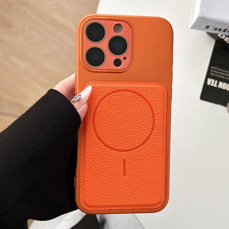 Si trasforma in 17 custodie magnetiche in TPU con texture effetto pelle di litchi., For iPhone 12 Pro