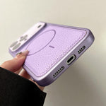 Si trasforma in 17 custodie magnetiche in TPU con texture effetto pelle di litchi., For iPhone 16 Pro, For iPhone 16 Plus, For iPhone 16, For iPhone 15 Pro Max