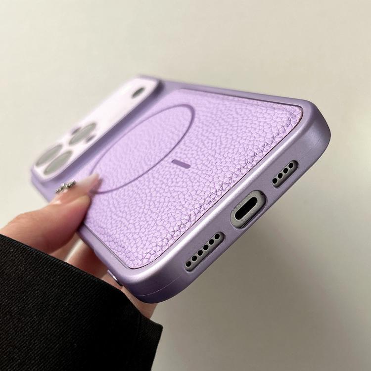 Si trasforma in 17 custodie magnetiche in TPU con texture effetto pelle di litchi., For iPhone 12 Pro