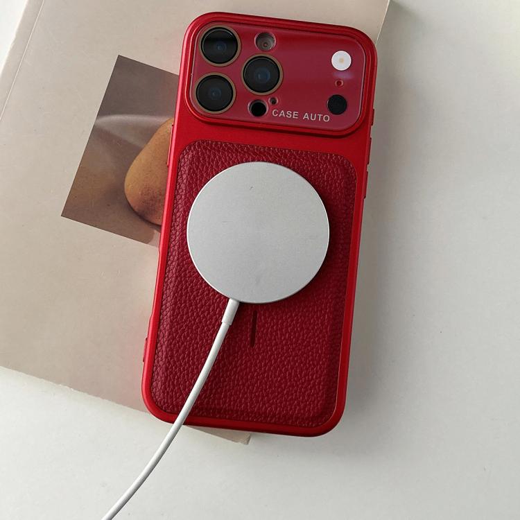 Si trasforma in 17 custodie magnetiche in TPU con texture effetto pelle di litchi., For iPhone 15 Pro, For iPhone 15 Plus, For iPhone 15, For iPhone 14 Plus