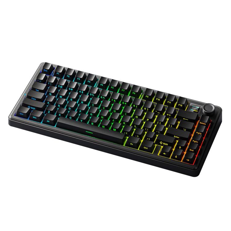 AULA F75MAX 80 Keys Wired/2.4G/Bluetooth Three Model Customized RGB Mechanical Keyboard