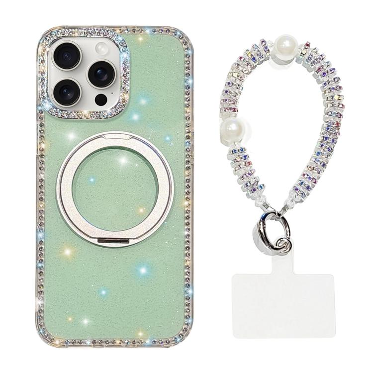 Custodia per telefono Diamond IMD con supporto magnetico in metallo e cinturino, rotazione a 360°., For iPhone 13 Pro Max, For iPhone 13 Pro