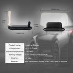 C1 OBD2 + Modalità GPS Car HUD Head-up Display Bussola/Velocità/Temperatura dell'acqua/Visualizzazione tensione/Allarme velocità/Allarme guasto, C1 Without Navigation Function