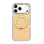 Custodia per telefono Diamond IMD con supporto magnetico in metallo e rotazione a 360°., For iPhone 17e / 16e, For iPhone 17 Pro Max