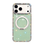 Custodia per telefono Diamond IMD con supporto magnetico in metallo e rotazione a 360°., For iPhone 17 Pro, For iPhone 17