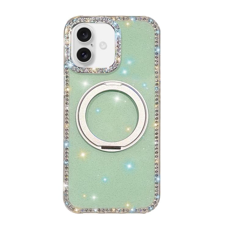 Custodia per telefono Diamond IMD con supporto magnetico in metallo e rotazione a 360°., For iPhone 17 Pro, For iPhone 17