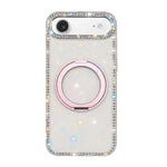 Custodia per telefono Diamond IMD con supporto magnetico in metallo e rotazione a 360°., For iPhone Air, For iPhone 16 Pro Max