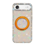 Custodia per telefono Diamond IMD con supporto magnetico in metallo e rotazione a 360°., For iPhone Air, For iPhone 16 Pro Max