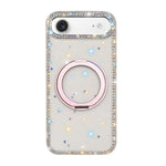 Custodia per telefono Diamond IMD con supporto magnetico in metallo e rotazione a 360°., For iPhone Air, For iPhone 16 Pro Max