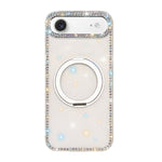 Custodia per telefono Diamond IMD con supporto magnetico in metallo e rotazione a 360°., For iPhone Air, For iPhone 16 Pro Max